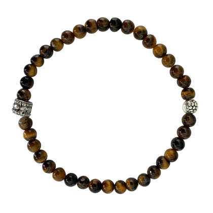 tiger-eye 4mm 19cm 010