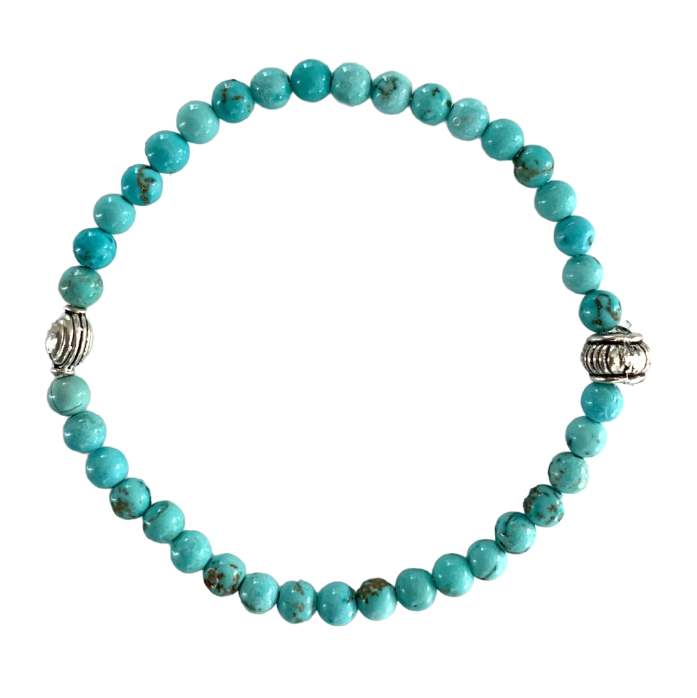 turquoise 4mm 18cm 007