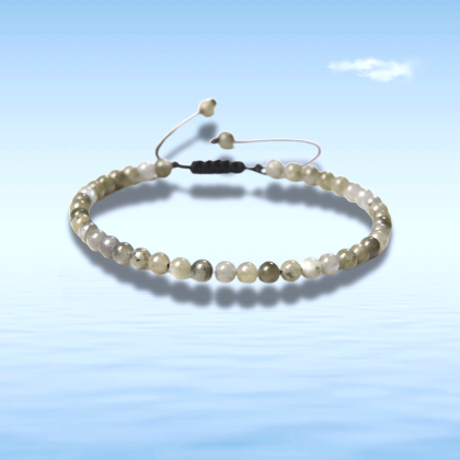 Labradoriet armband 4 mm 17,5 cm