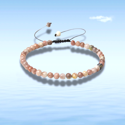 Plum Blossom armband 4 mm 17,5 cm
