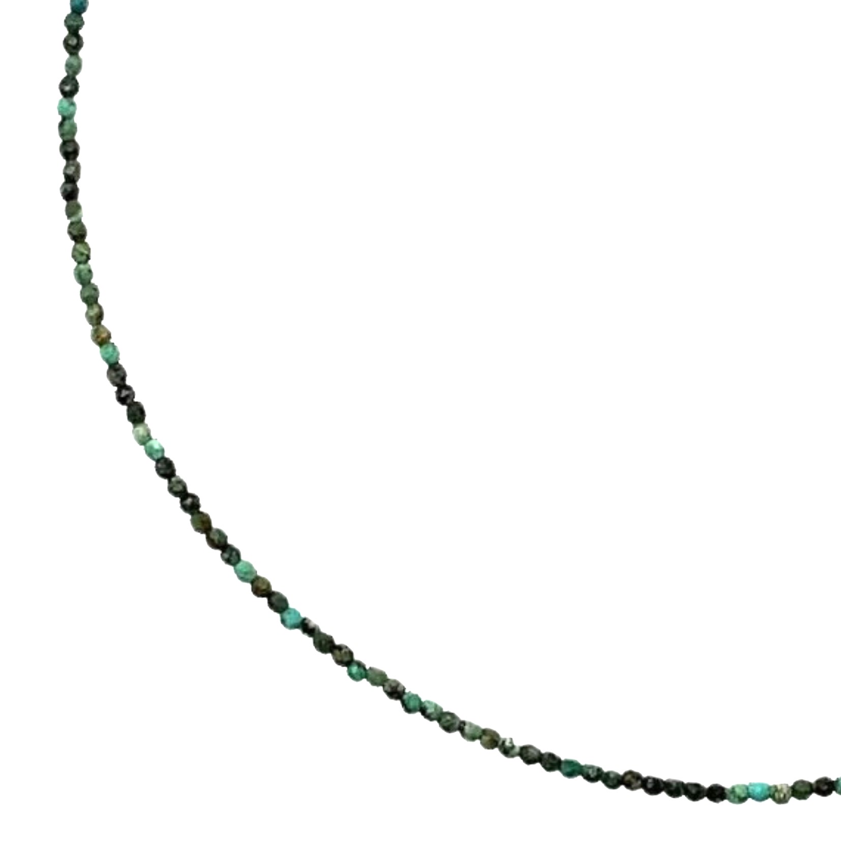 Collier African Turquoise – Natuursteen - met verlengketting - Afbeelding 4