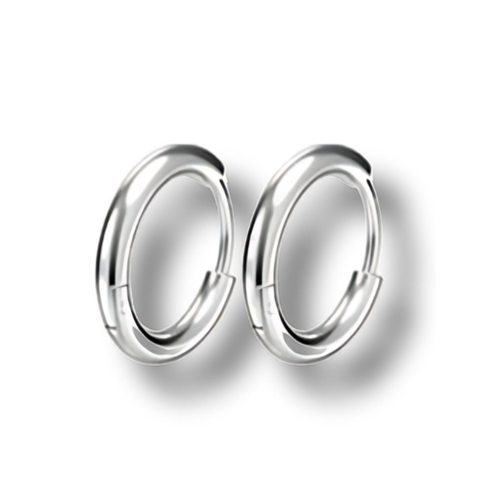 Oorringen titanium steel - Afbeelding 21